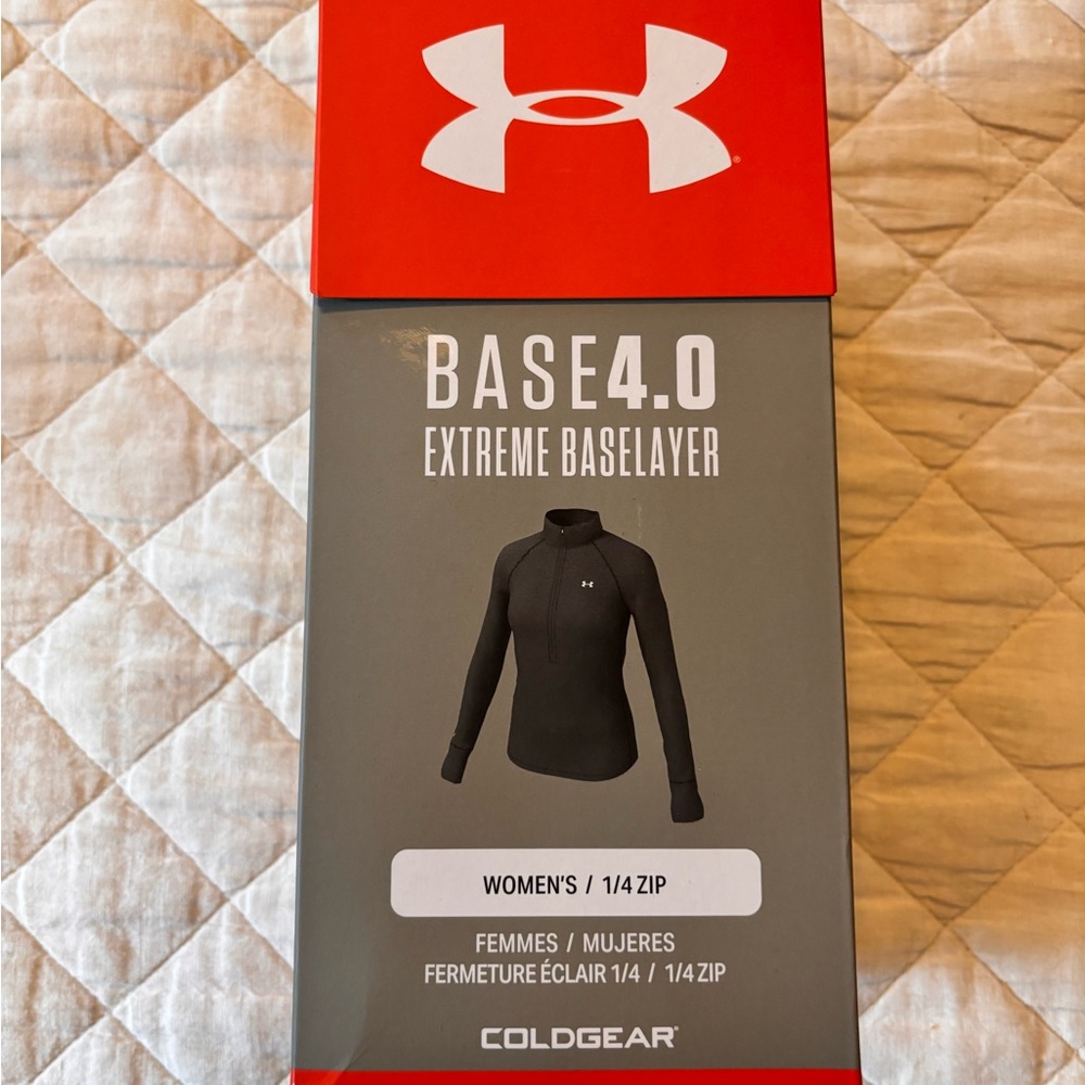 Under Armour ColdGear Base 4.0 Extreme BaseLayer. 1/4 zip